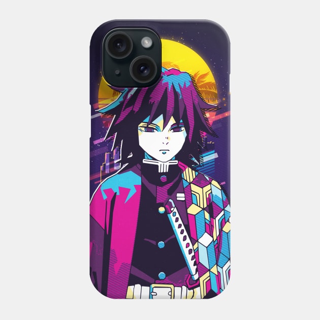 Giyu Demon Slayer Phone Case by SiksisArt