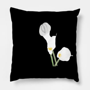 Calla lily flower Pillow