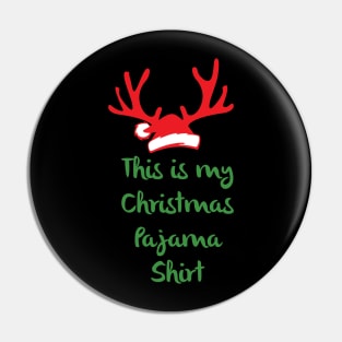 Christmas Tee Shirt. Funny Cute Santa Reindeer tshirt. Clothes Pin