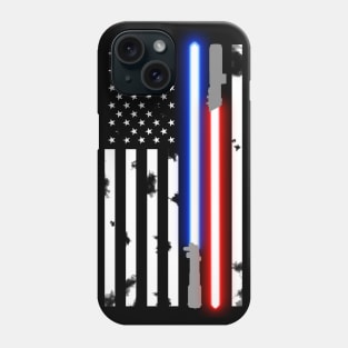 saber American flag Phone Case