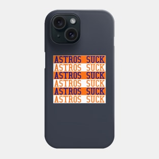 Astros Suck Phone Case