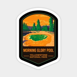 Morning Glory Pool Yellowstone National Park Magnet