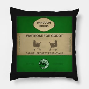 Waitrose for Godot - coaster Pillow