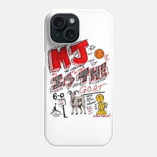 THE GOAT - NOT EVEN A DEBATE!!! Phone Case