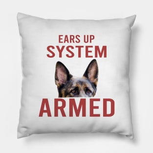 Ears Up System Armed Pillow