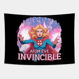 ATOM EVE  INVINCIBLE Tapestry