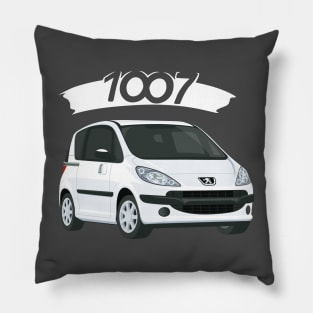 Peugeot 1007 car white Pillow