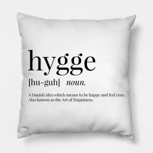 Hygge Definition Pillow