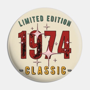 Retro groovy,  Limited edition 1974 classic. Pin