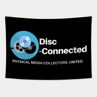 Disc Connected Logo Tapestry