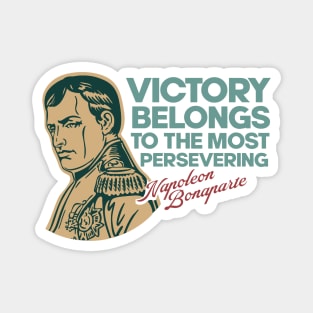 Napoleon Bonaparte - Inspirational Quote Magnet