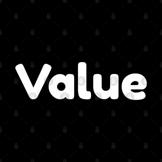 Value by ChristianShirtsStudios