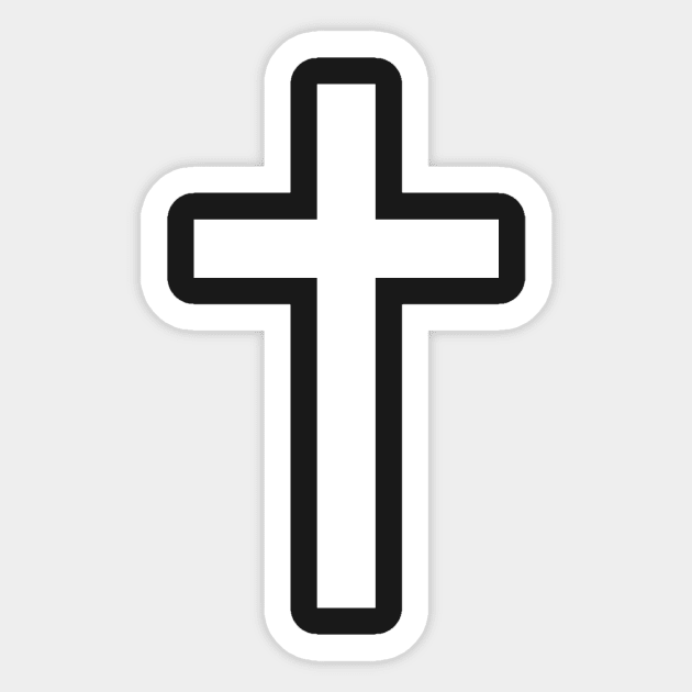 Vinyl Wall Decal Cross Jesus Christianity Crucifix Prayer Stickers