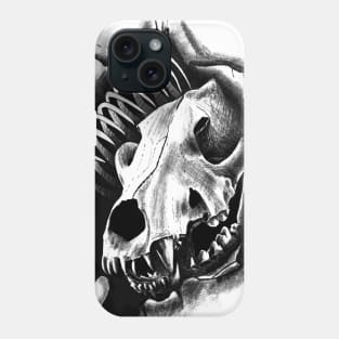 Tiger Skull Phone Case