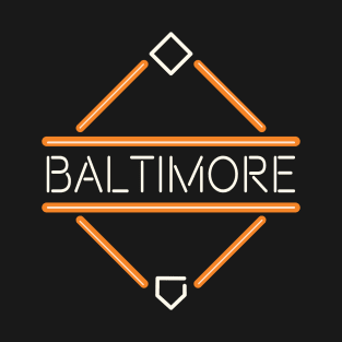 Baltimore Neon Diamond T-Shirt