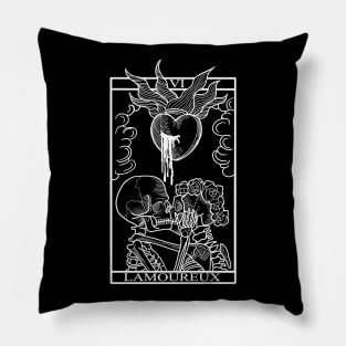 Tarot card: the lovers Pillow