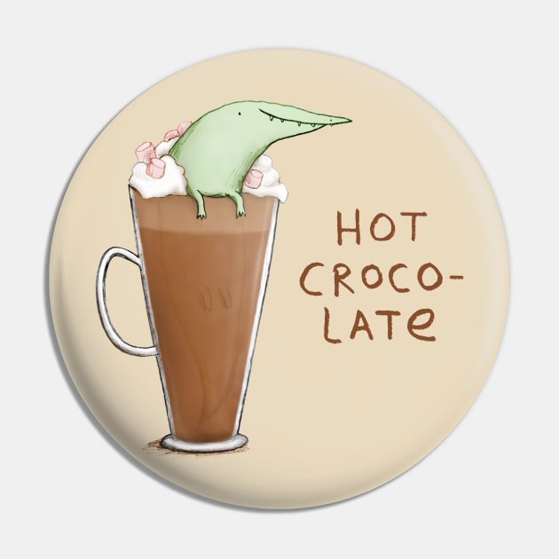 Hot Crocolate Pin by Sophie Corrigan