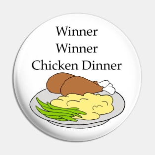Chicken dinner Pin