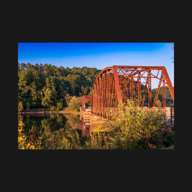 Old Tugaloo River Bridge by Ckauzmann