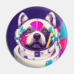 Astronaut himalayan portrait Pin