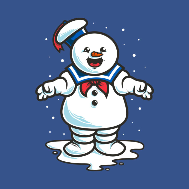 Discover Snow Puft Man - Snowman - T-Shirt