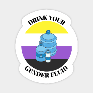 DYGF (enby) Magnet