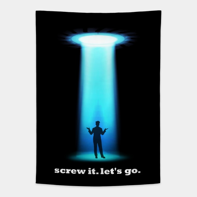 Screw It. Tapestry by BigOrangeShirtShop