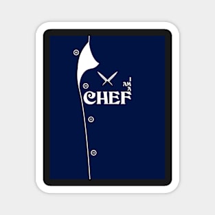 Copy of chef aprons funny design by ironpalette Magnet