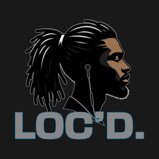 Black Man Locs Loc'd T-Shirt