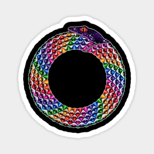 Whirled Ouroboros Magnet