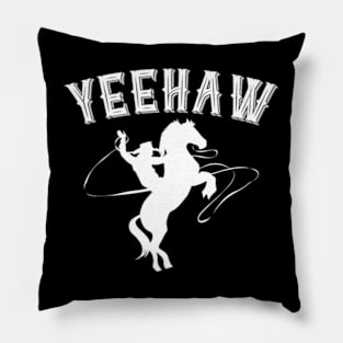 Yeehaw Cowboy Pillow