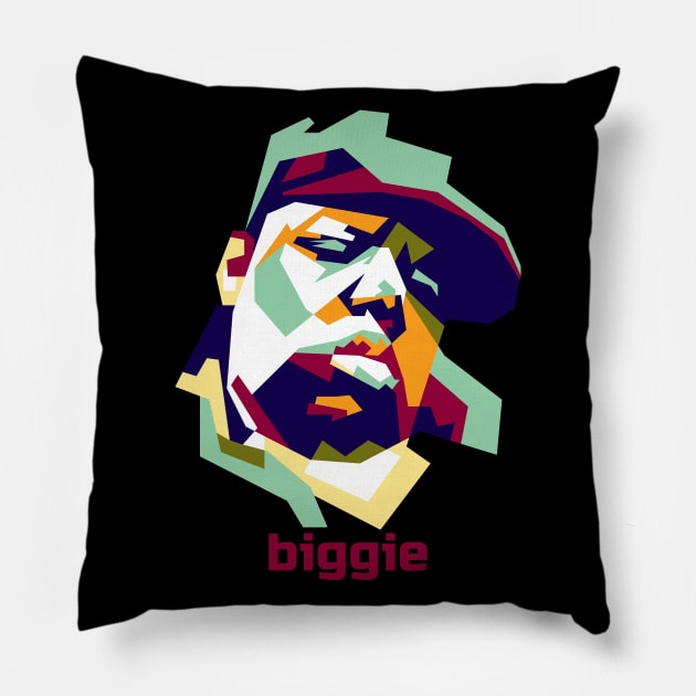 WPAP abstract  rapper Pillow by smd90