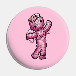 yarn doll angel Pin