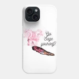 Go sage yourself! Phone Case