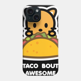 Cat Orange Taco Food Bambu Brand Cute Kitten Animal Lover Yummy Phone Case