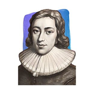 English Poet John Milton illustration T-Shirt