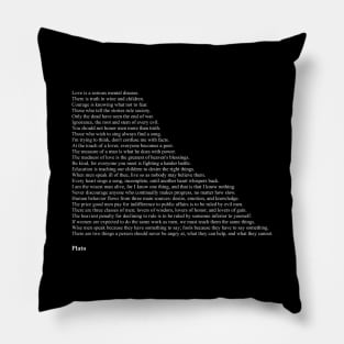 Plato Quotes Pillow