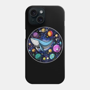 Psychedelic Whale Phone Case