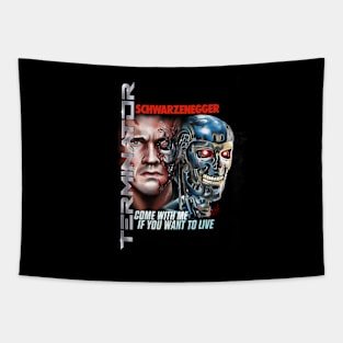 The terminator Artwork Tapestry