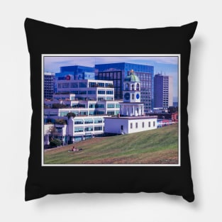 Halifax Town Clock - August 2020 Pillow