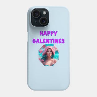 Happy Galentines day from the beach Phone Case