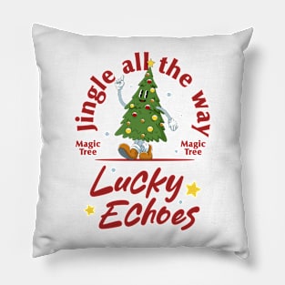 Funny Christmas Tree Pillow