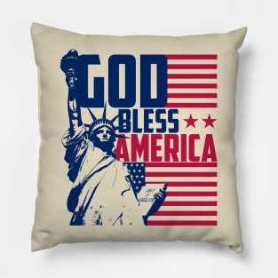 God Bless America Pillow