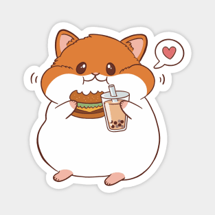 Hungry Hamster Magnet