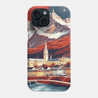 Wels Austria Vintage Travel Retro Tourism Phone Case