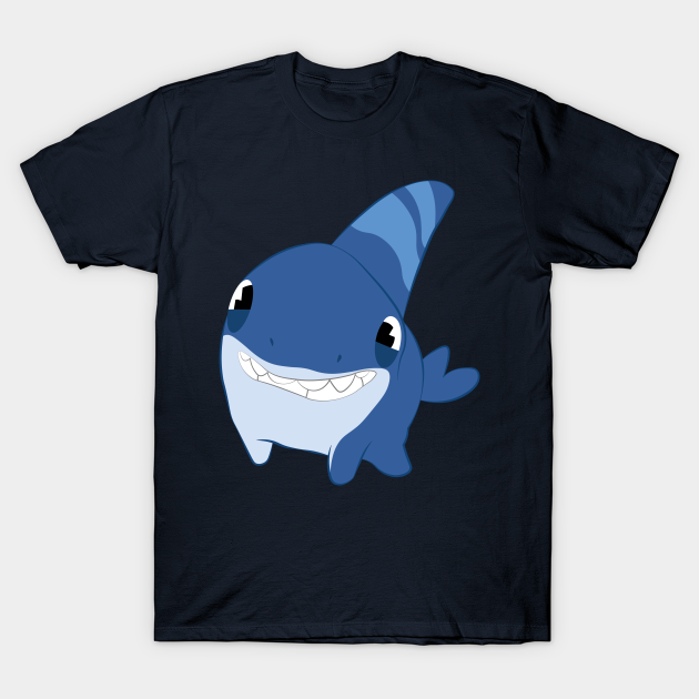 funny shark dog - Shark - T-Shirt