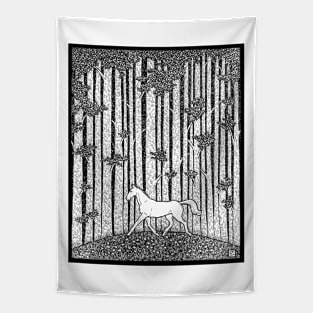 Horse in the Grove Tapestry