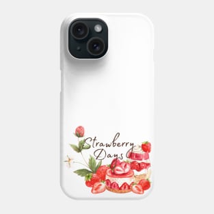 Strawberry Days Phone Case