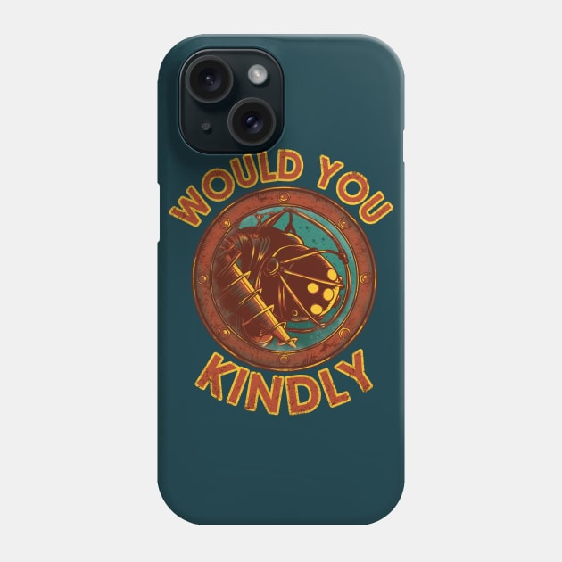 Would You Kindly Phone Case by Fishmas
