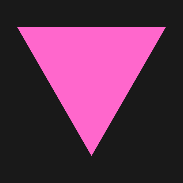 Pink Triangle by n23tees